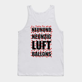 99 Red Balloons Tank Top